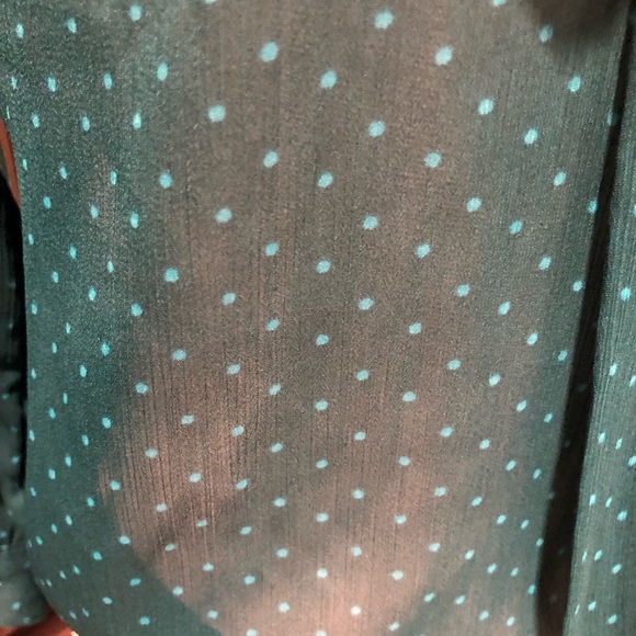 Express Sheer Blouse SMALL - Picture 4 of 7